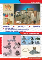 Manufacturers Exporters and Wholesale Suppliers of Filters Water Pump Assly Delhi Delhi